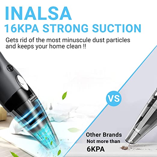 INALSA Dura Clean Plus Upright Vacuum Cleaner, 2-in-1,Handheld & Stick for Home & Office Use,800W- with 16KPA Strong Suction & HEPA Filtration|0.8L Dust Tank|Includes Multiple Accessories,(Grey/Black) INALSA Dura Clean Plus Upright Vacuum Cleaner, 2-in-1,Handheld & Stick for Home & Office Use,800W- with 16KPA Strong Suction & HEPA Filtration|0.8L Dust Tank|Includes Multiple Accessories,(Grey/Black)